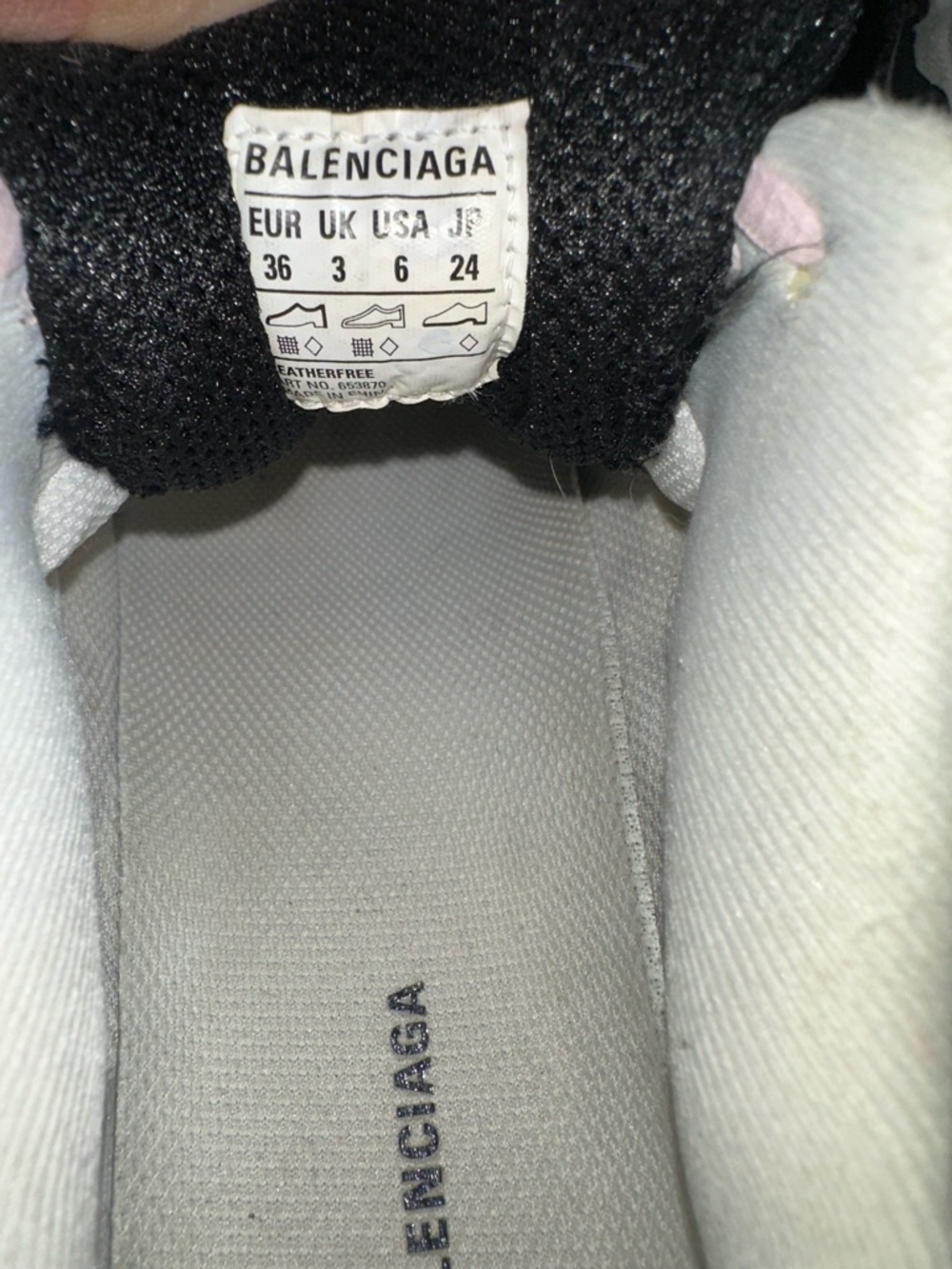 Size 6 - Balenciaga X-Pander Pink Silver W - Picture 8 of 9